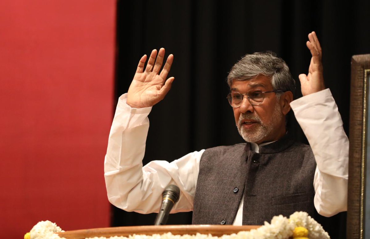 Nobel winner Satyarthi warns 'war mongering' of media in India