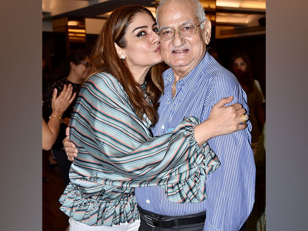 Raveena Tandon remembers father Ravi Tandon on birth anniversary