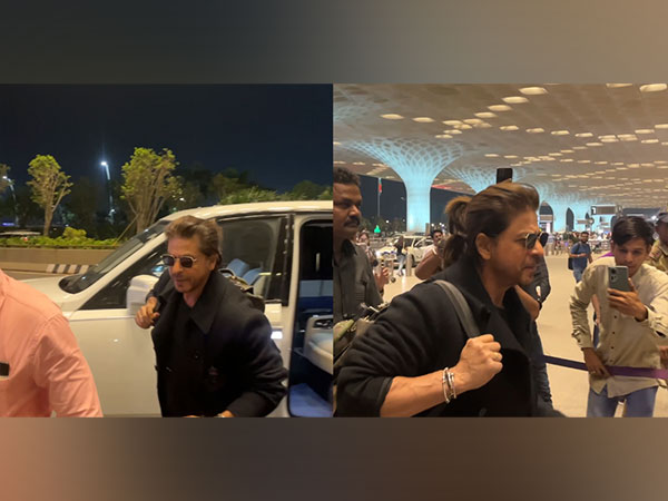 Shah Rukh Khan slays airport fashion in all-black outfit