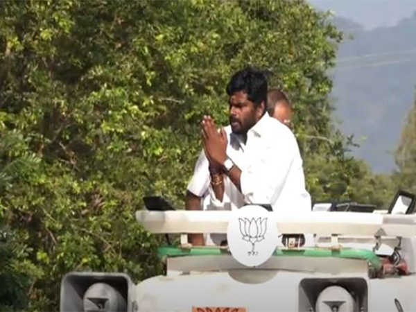 TN: Annamalai holds roadshow in Coimbatore, on last day of campaigning for LS polls 1st phase