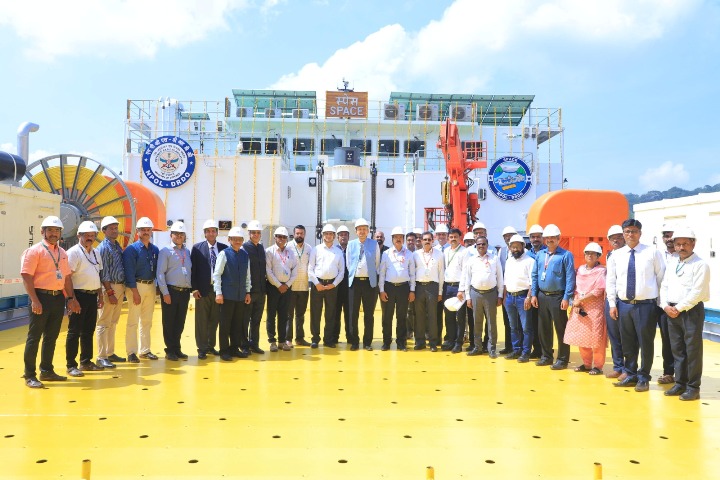 Submersible Platform for Acoustic Characterisation and Evaluation inaugurated by DRDO