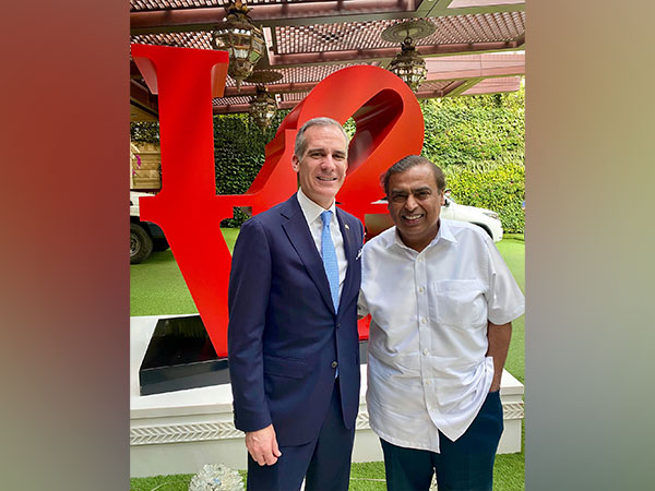 Great meeting with Mukesh Ambani to learn about Reliance's innovations in renewable energy: US Ambassador to India