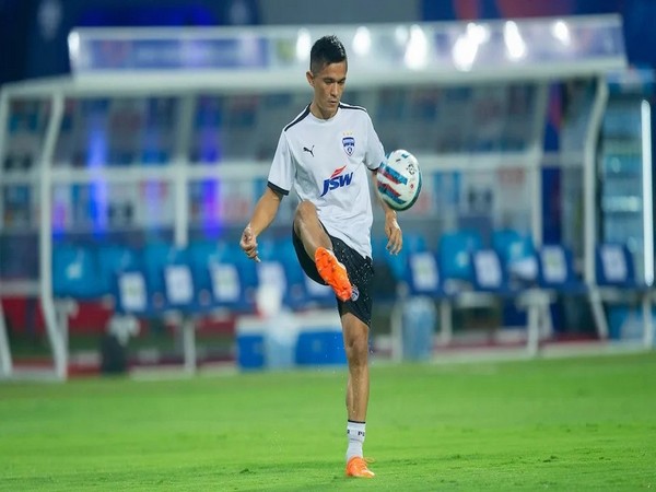 Sunil Chhetri motivates Indian footballers at PL Next Generation Cup