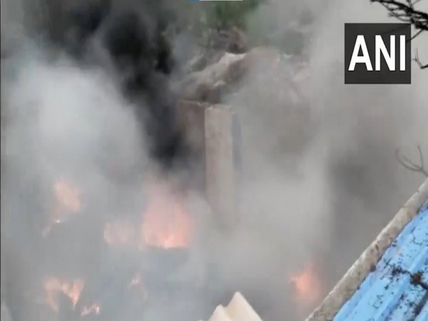 Fire breaks out at tyre factory in Rajasthan's Ajmer 