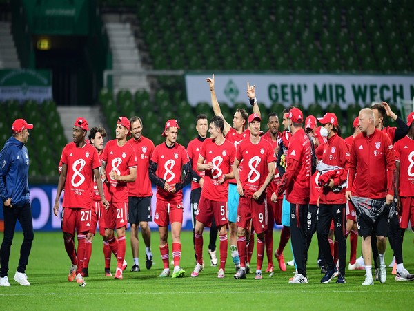 Bayern Munich clinch eighth straight Bundesliga title after win over Werder Bremen