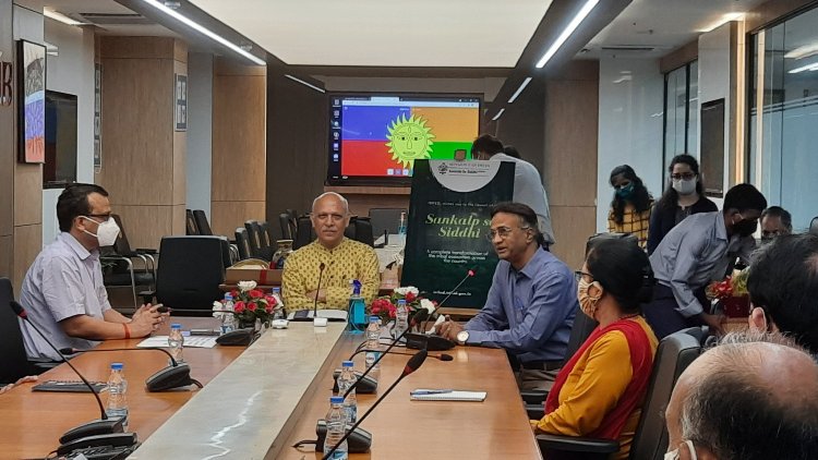 Bhaskar Khulbe visits new TRIFED HQs in New Delhi 