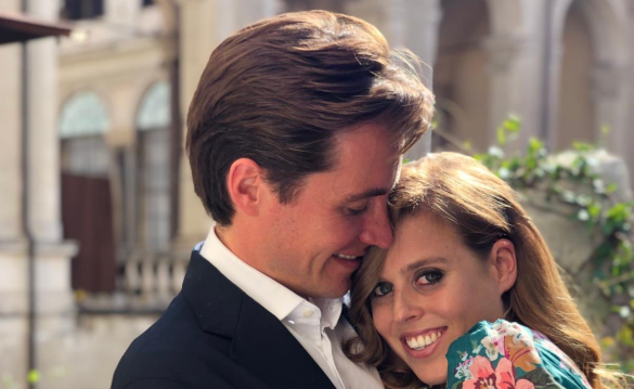Wedding gown of UK's Princess Beatrice goes on show