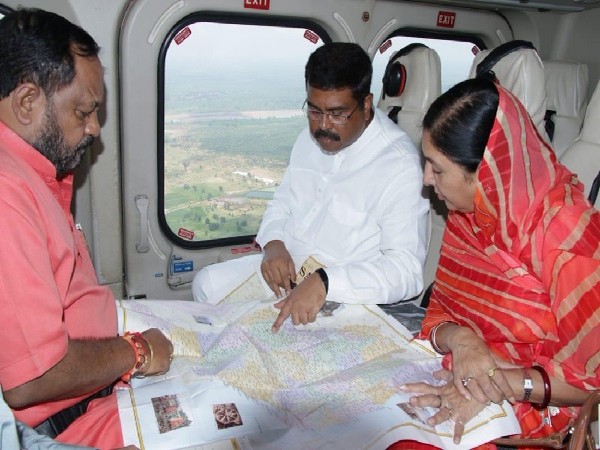 Prepare roadmap to help small businesses rebuild: Pradhan directs authorities after aerial survey of flood hit Odisha areas 