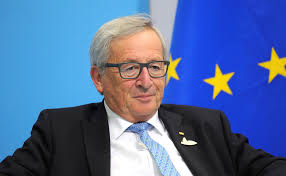 "I'll miss Juncker's kisses," Britain's departing EU Commissioner says