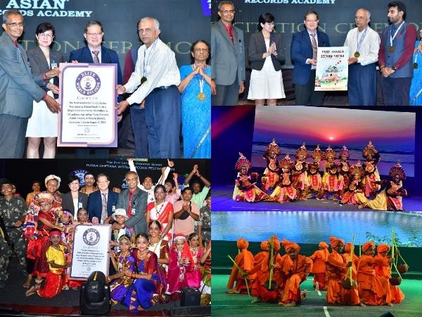 Purna Chetana Public School Sets 14 World Records in Cultural Extravaganza