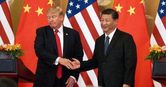 Trump claims China rebuilt itself with money drained out of US