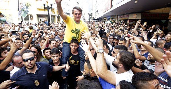 UPDATE 1-Brazil's Bolsonaro still leads in presidential race, Haddad jumps to second -poll