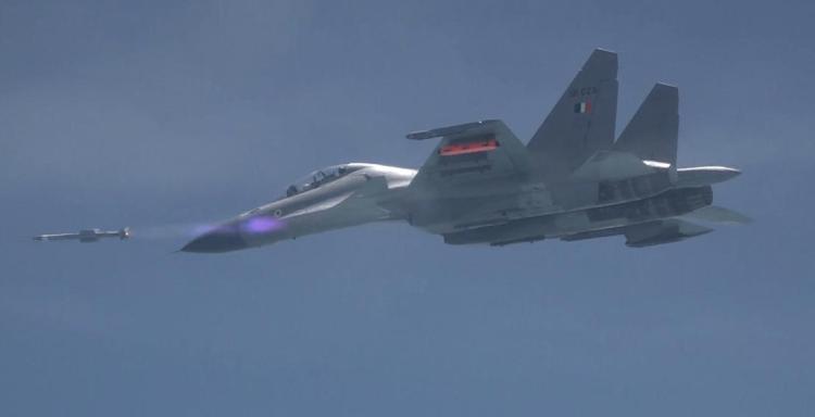 Air-to-Air Missile Astra successfully flighting tested off coast of Odisha