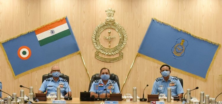 CAS Bhadauria visits HQ Central Air Command for Annual Commanders’ Conference