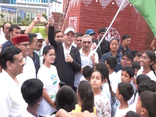 Uttarakhand: CM Dhami flags off 'Swachhta League Marathon' on PM Modi's birthday
