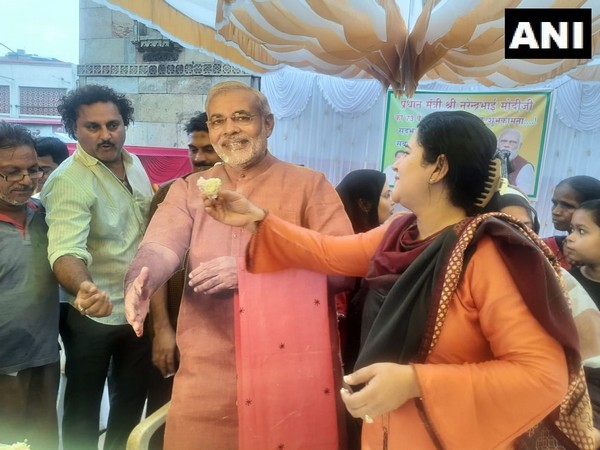 Members Of BJP Minority Cell Celebrate PM Modi's 73rd Birthday In ...