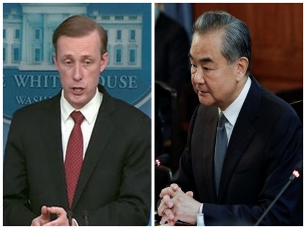 US NSA Sullivan meets Chinese FM Wang Yi, emphasises on importance of peace, stability across Taiwan Strait 
