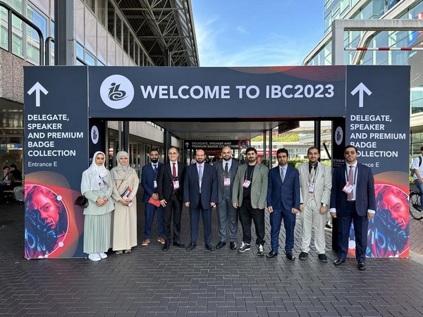 Sharjah Broadcasting Authority delegation reviews latest media technologies at IBC