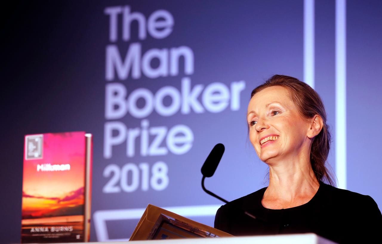 Anna Burns becomes first Northern Irish writer to win 2018 Booker Prize for 'Milkman'