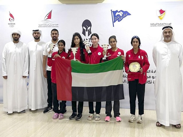 UAE Women's Sailing Team Dominates First Arab Championship