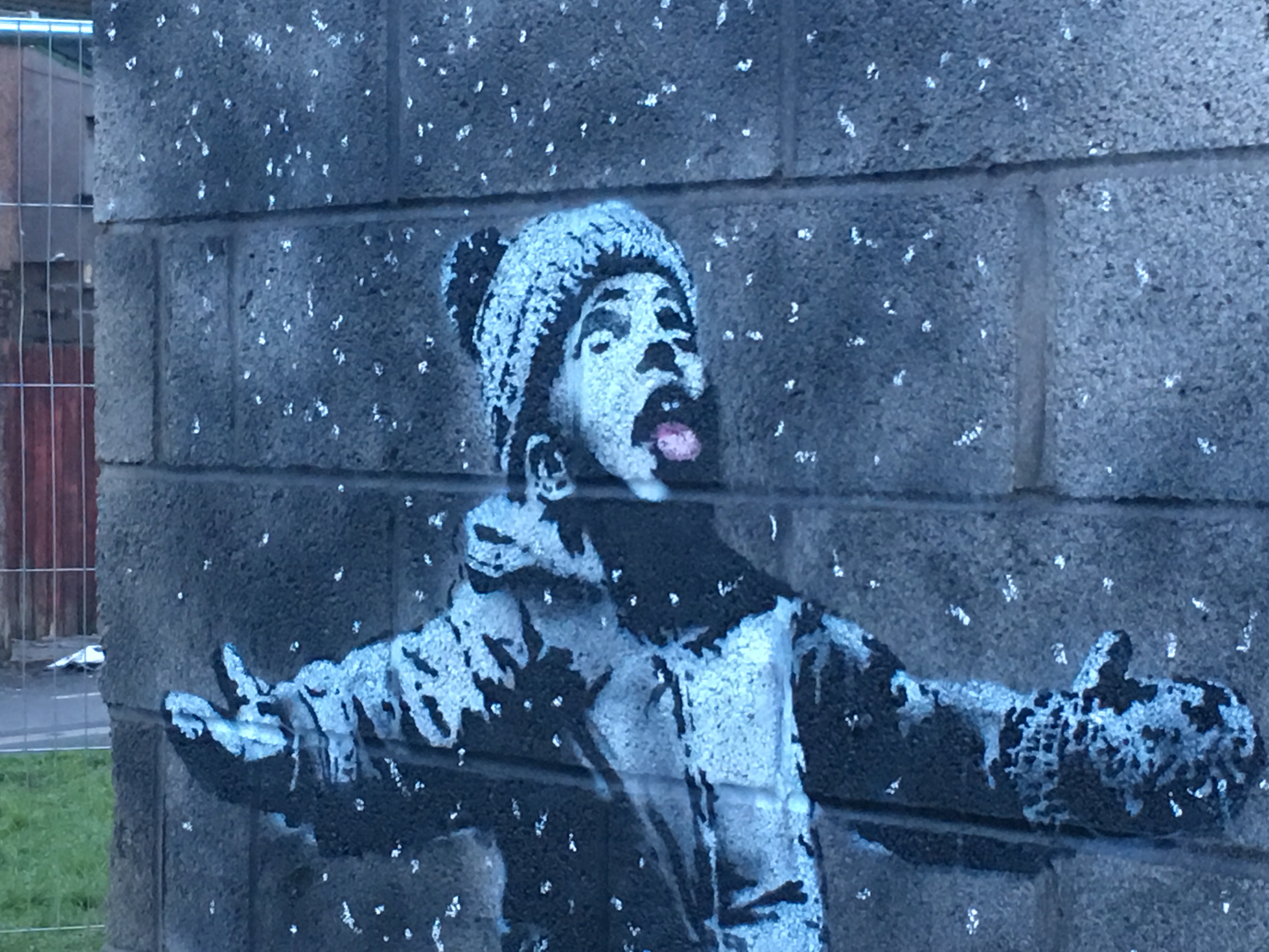 Banksy mural depicting child enjoying snow pollution fetched over $130,000