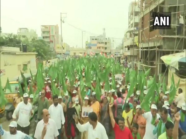 Four Amaravati farmers climb cell tower in protest against three capital proposal 