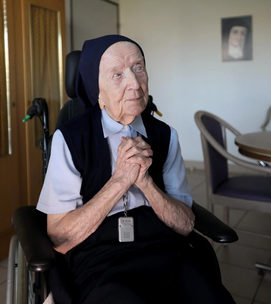 World's oldest known person, French nun, dies at 118