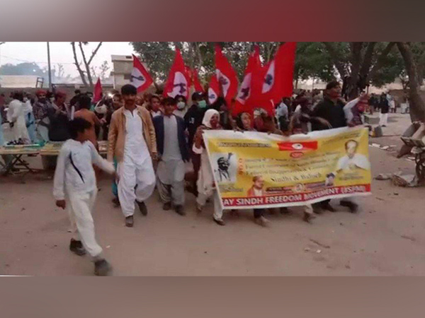 World Sindhi Congress protests against firing on gathering by Pakistan Rangers