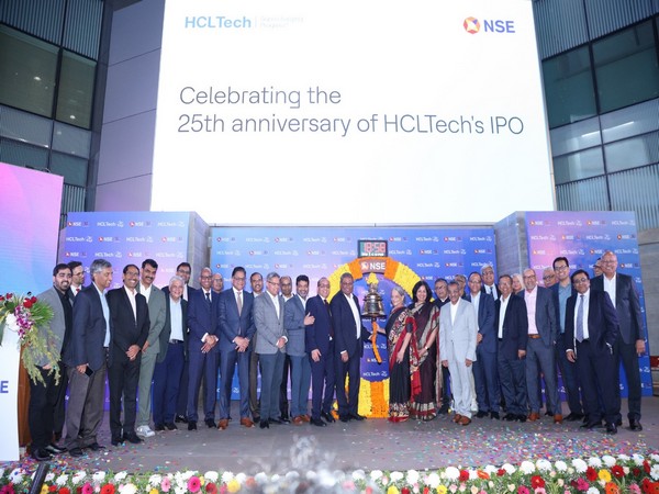 HCLTech Marks 25 Years Since IPO with Grand Celebration at NSE