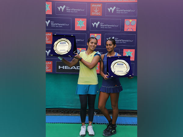 Ankita Raina Clinches Doubles Victory with Partner Naiktha Bains at ITF W50