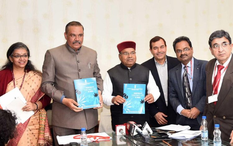 Report on 'Magnitude of Substance Use in India' submitted to Minister Gehlot 
