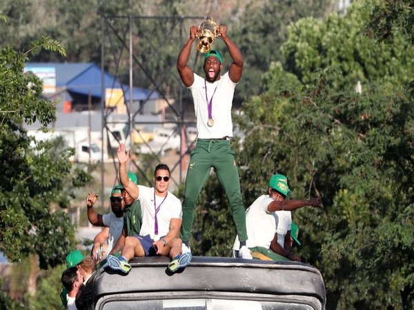 South Africa's Rubgy team win Laureus World Team of the Year