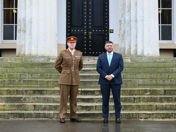 India's envoy to UK pays visit to Royal Military Academy