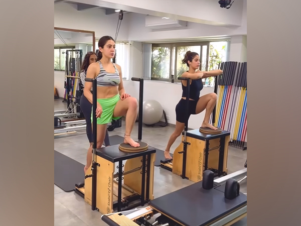 BFFs Sara Ali Khan, Janhvi Kapoor sweat it out in gym
