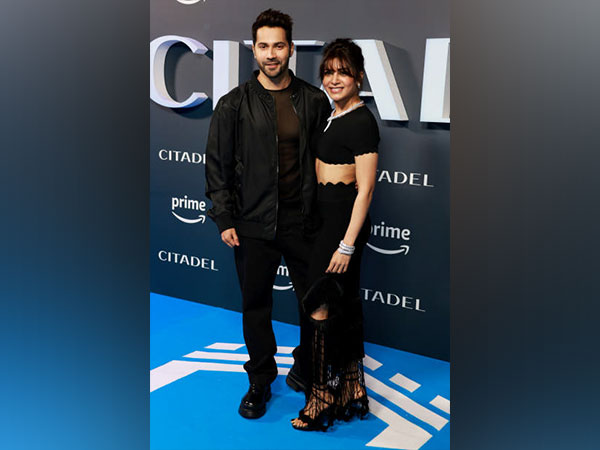 Varun Dhawan, Samantha Prabhu attend 'Citadel' premiere in London