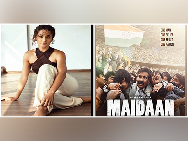 Taapsee Pannu has this to say about Ajay Devgn-starrer 'Maidaan' 