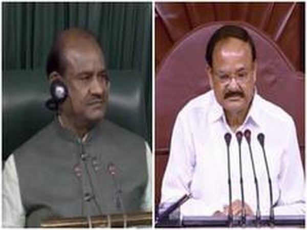 Venkaiah Naidu, Om Birla hold discussion on virtual meetings of parliamentary committees