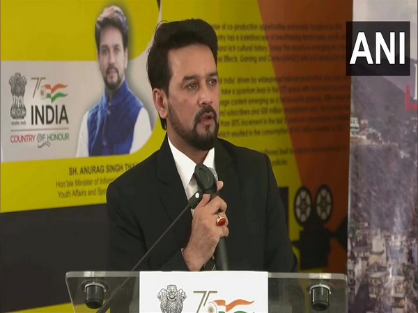 Cannes: Anurag Thakur announces incentive scheme for co-production, shooting of foreign films in India