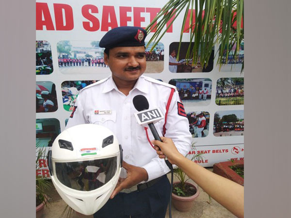 Traffic police head constable spreads awareness on road safety on social media