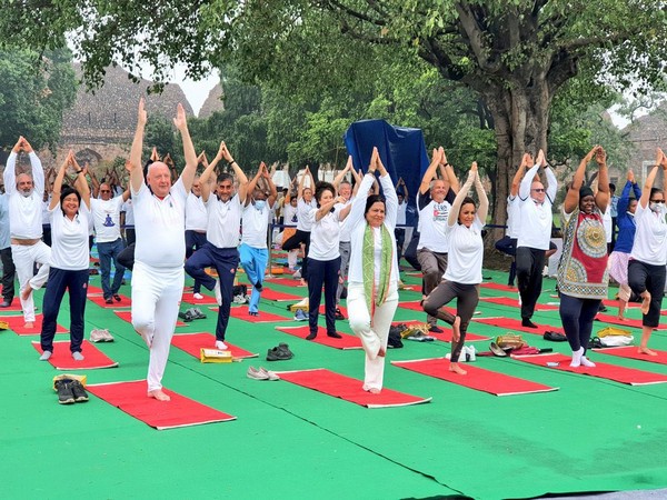 Yoga Mahotsav organised at Delhi's Purana Qila