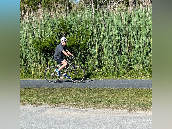 Joe Biden takes spill on bike near home in Delaware : Internet