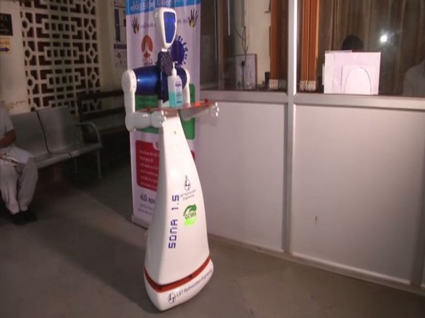 A.I. robot serves customers at Seoul restaurant