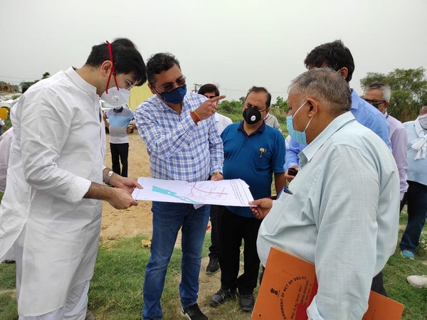 Raghav Chadha inspects DJB's water augmentation project in Palla region