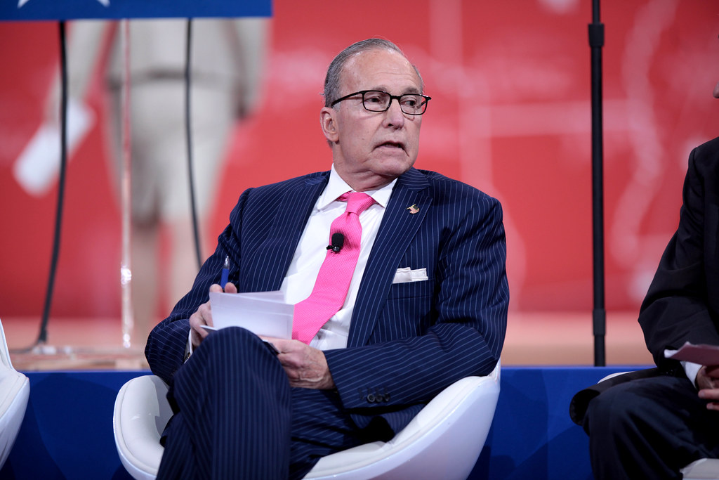 Good if Fed lowers rate in Sept. and Oct., White House's Kudlow tells Bloomberg