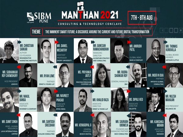 Industry Stalwarts Headline SIBM Pune's Global Consulting and Technology Conclave - Manthan 2021