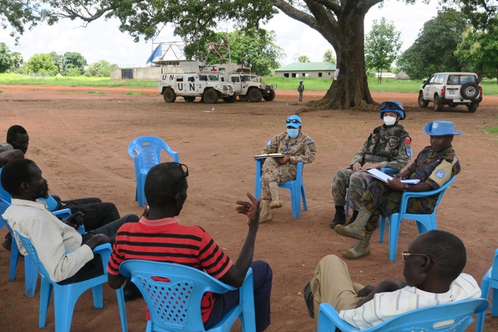 UNMISS team revisits Rokon to assess security and humanitarian situation