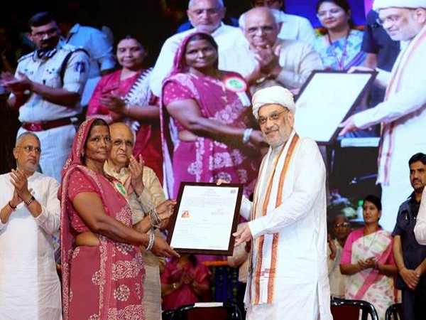 Amit Shah Distributes Citizenship Certificates Under CAA in Gujarat