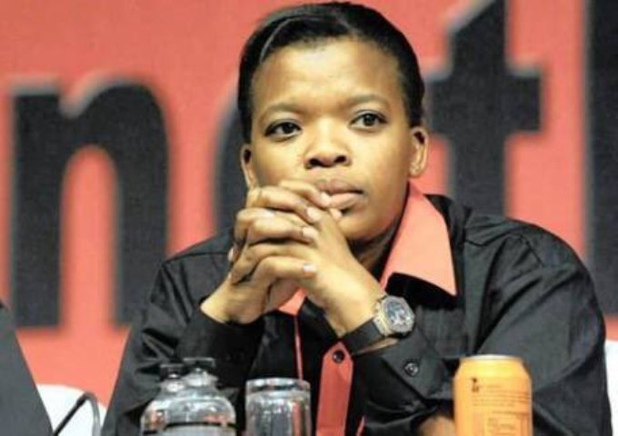 President greets Losi on being elected as first female president of Cosatu