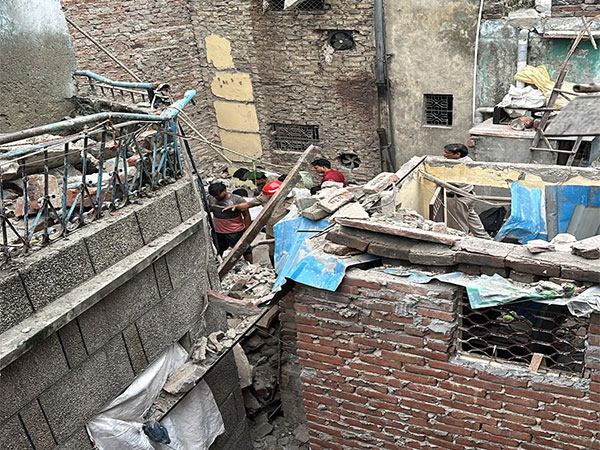 Two-Storey Building Collapses in Karol Bagh; Rescue Operations Underway