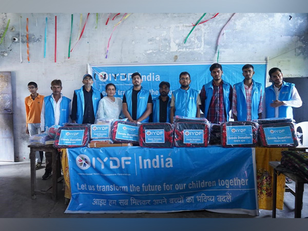 IYDF and WashnDry Launders Unite to Support Underprivileged Children in Prayagraj